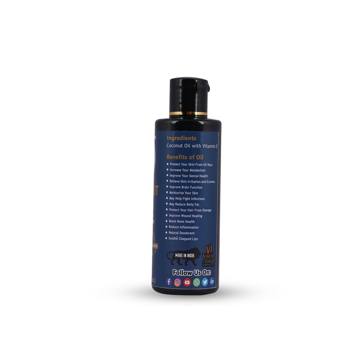 Yogkshem Ayurvedic Coconut Hair Oil With Vitamin E Hair Oil (100 ml)