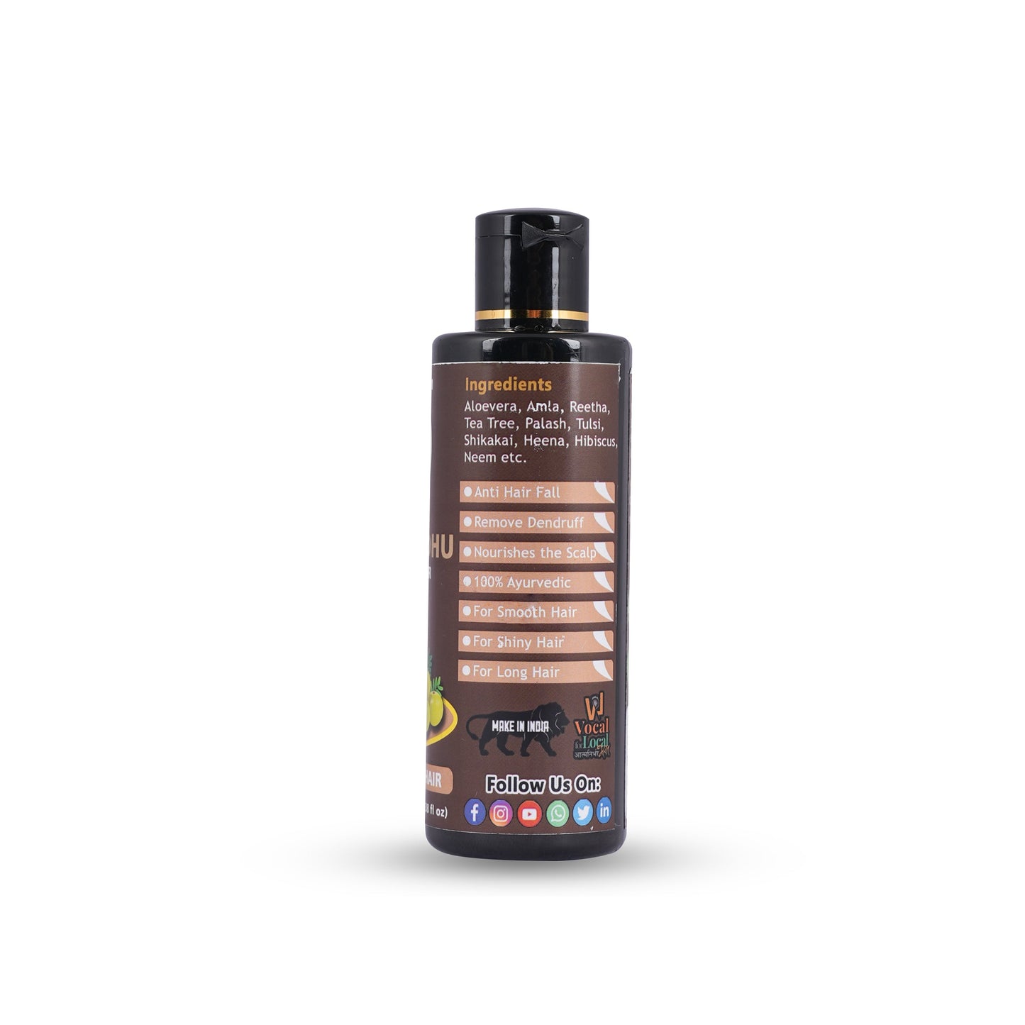 YOGKSHEM AYURVEDIC KESHBANDHU HAIR COMBO (Hair Oil & Hair Cleanser) | Natural Hair Care Combo