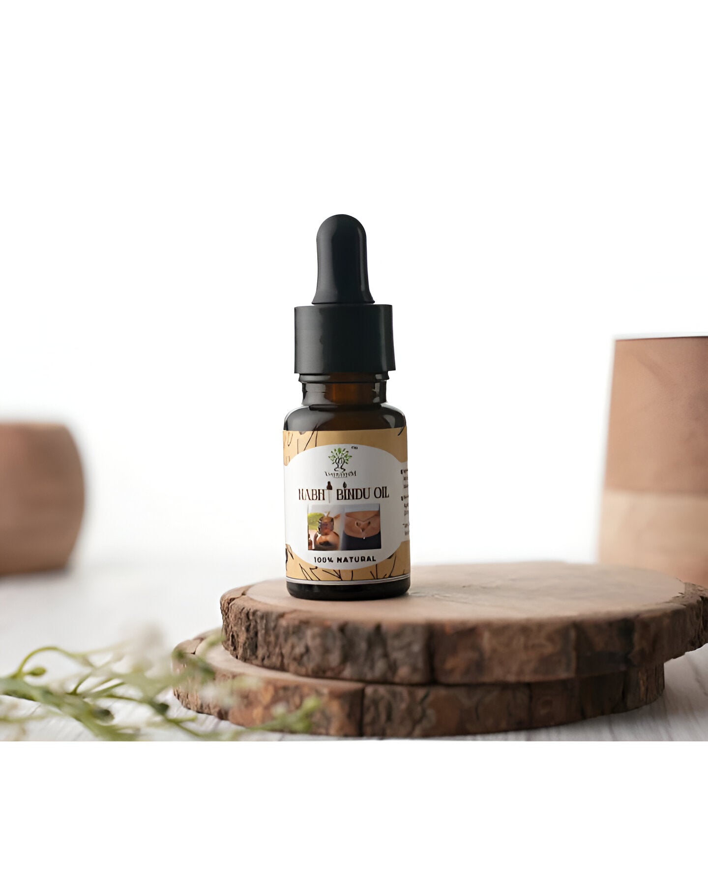Yogkshem Ayurvedic Nabhi Bindu Oil for Navel Point | Enhanced Skin Treatment | Belly Button Tailam Men & Women (10 ml)